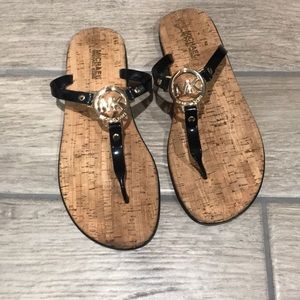 Michael Kors cork sandals size 10